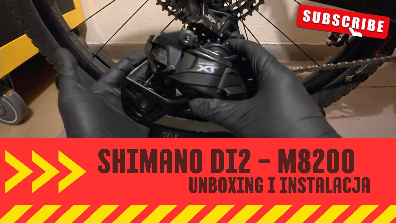 🎥 Unboxing: Shimano XT Di2 M8200 | Bezprzewodowy napęd MTB od Shimano! ⚡🔧