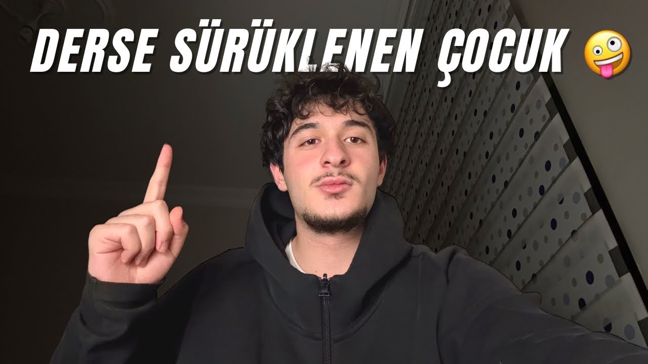 Ders Çalışmaya Sürüklenen Mezun…📚🤪| YKS (acı motivasyon)