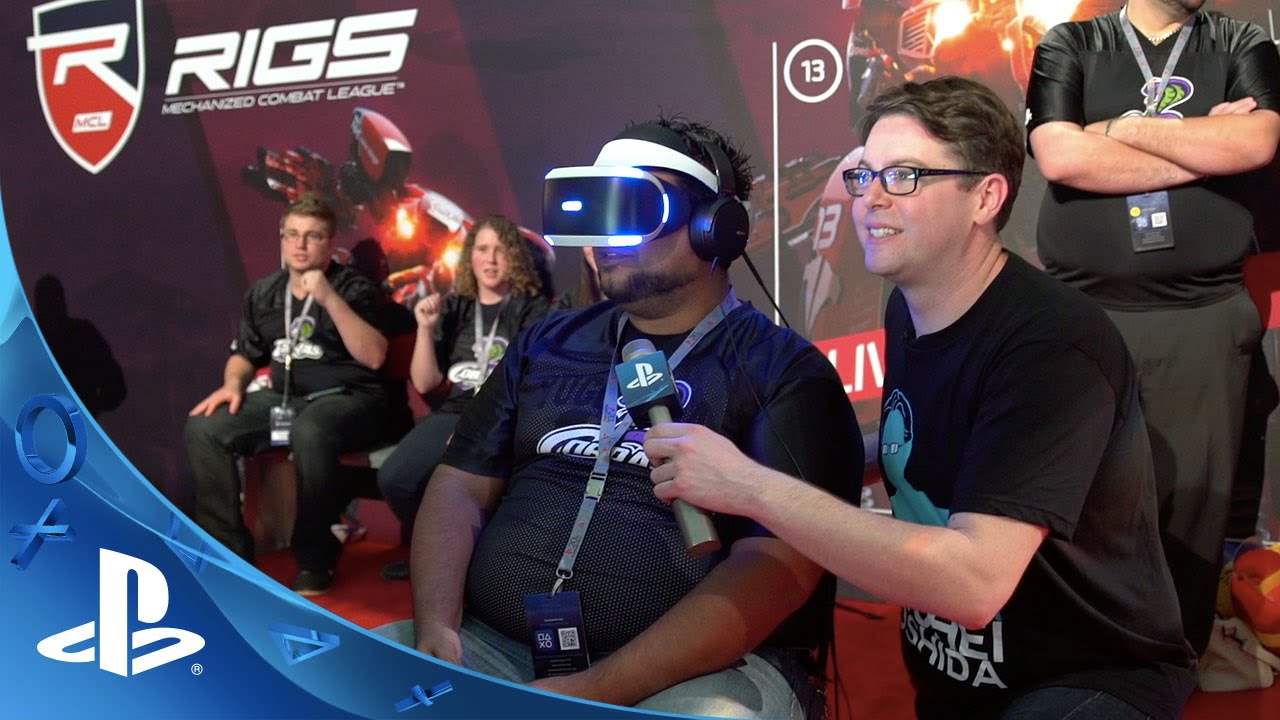 RIGS Mechanized Combat League @ PSX 2015 I  PlayStation VR