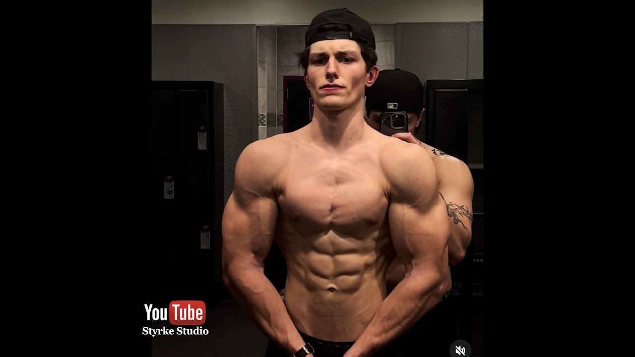Teen Bodybuilding Fitness Model Muscle Pump Posing Body Update Eli Zart Styrke Studio