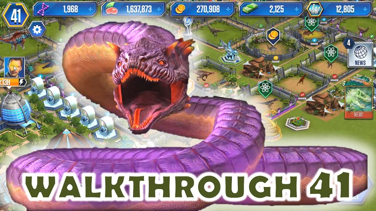 Jurassic World Game - Level 41 | Walkthrough