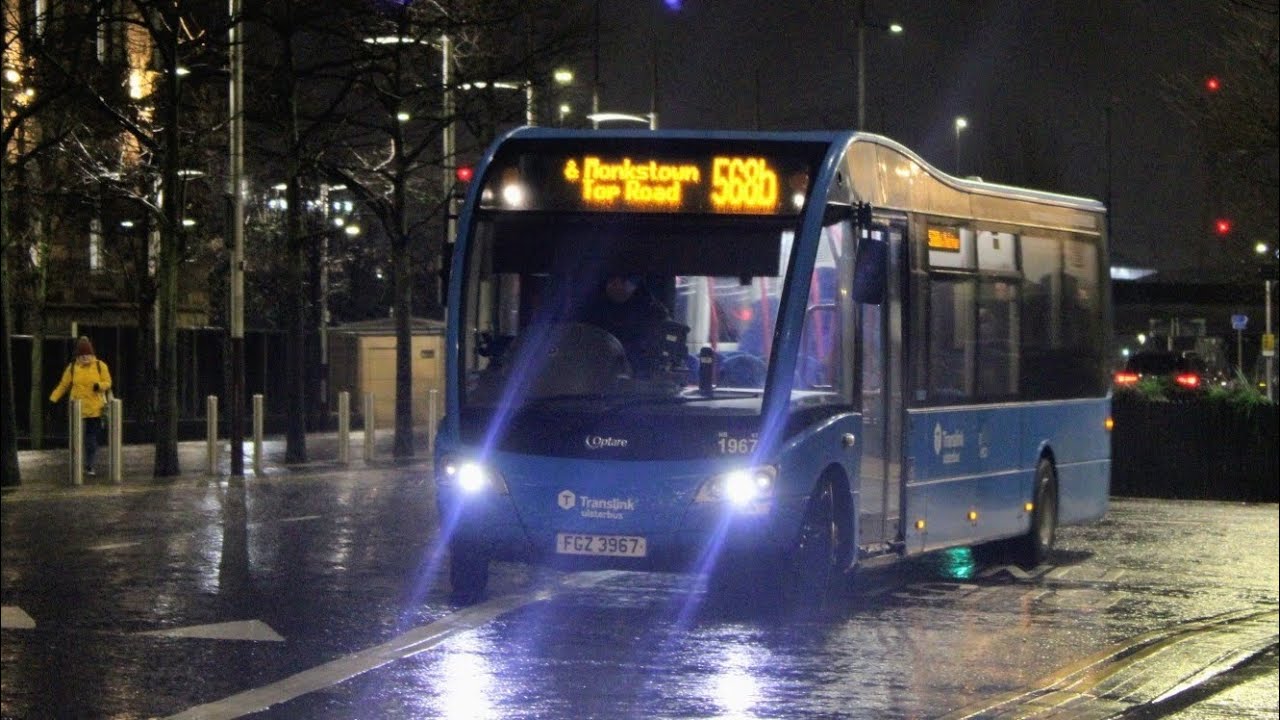 A ride on Translink Ulsterbus Optare Solo SR 1967 on route 568b