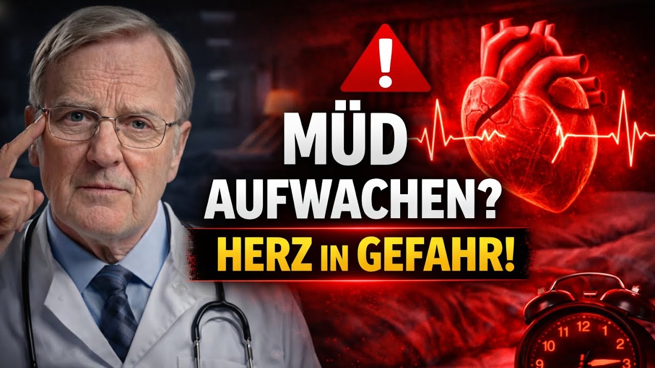 Morgens müde trotz 8 Stunden Schlaf? Ihr Herz könnte ein Warnsignal senden!“