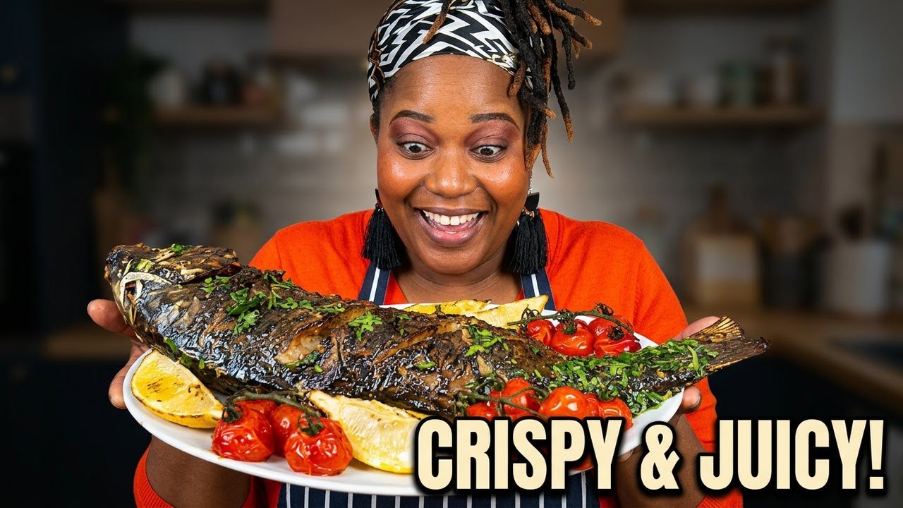 Whole Carp in the Oven | Crispy Skin, Juicy Meat, Zero Fish Smell