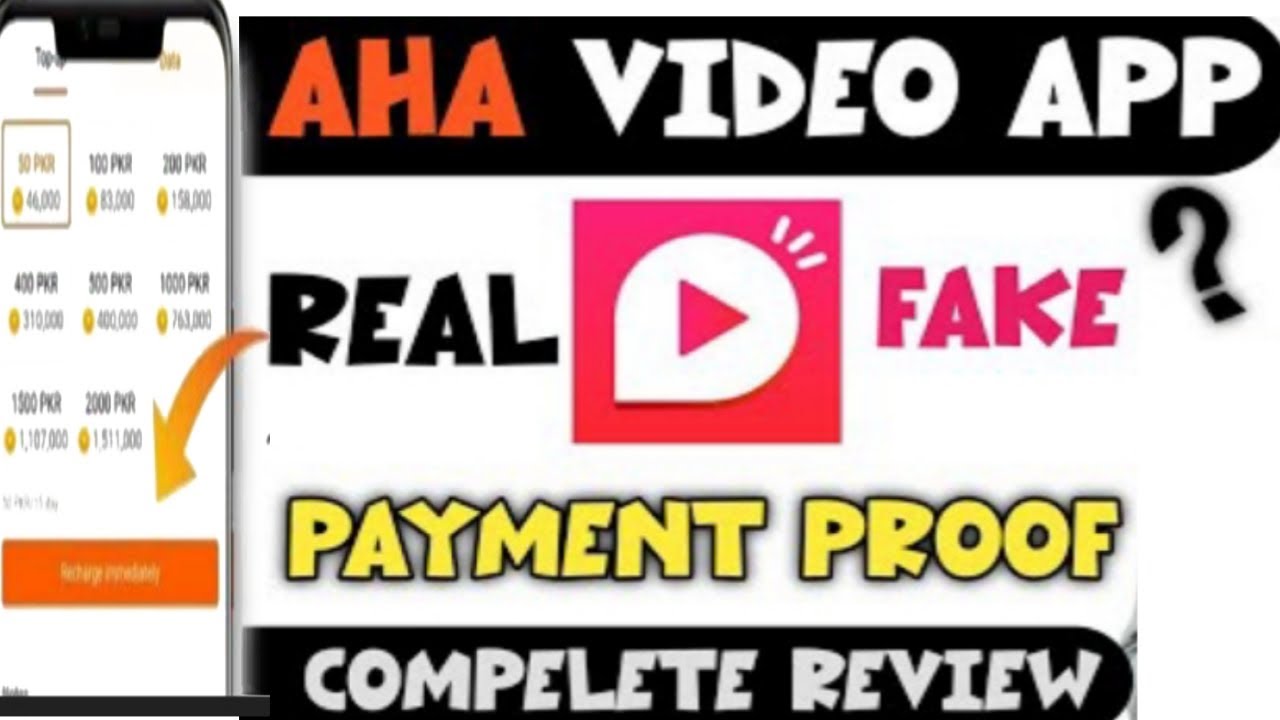 how to withdraw money from aha app || Aha Video Online Earning