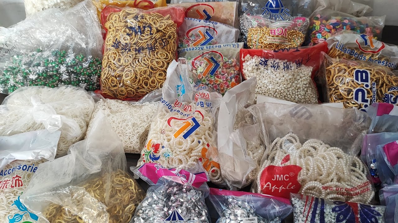 Raw materials for buties/ patches making || लड्डू गोपाल की ड्रेस का सामान || part 1 #rawmaterials