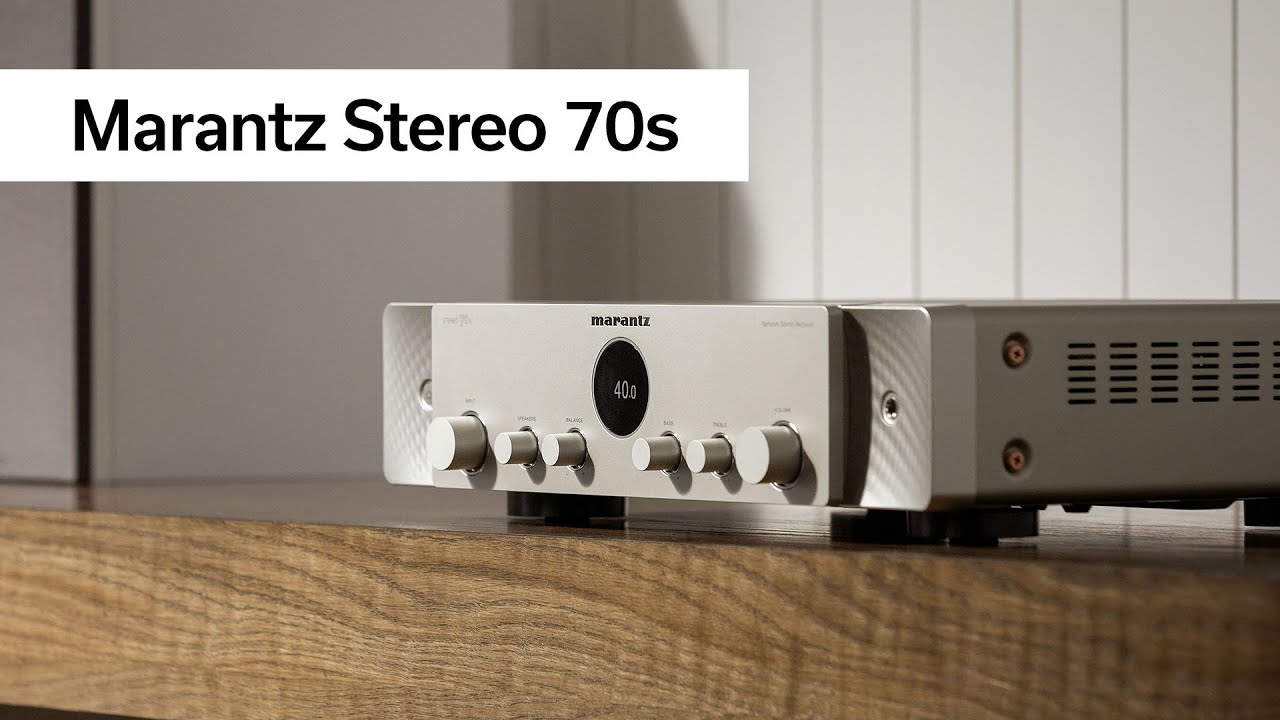 Marantz STEREO 70s &ndash; kompaktowy, ale wyjątkowo wydajny | HDMI ARC