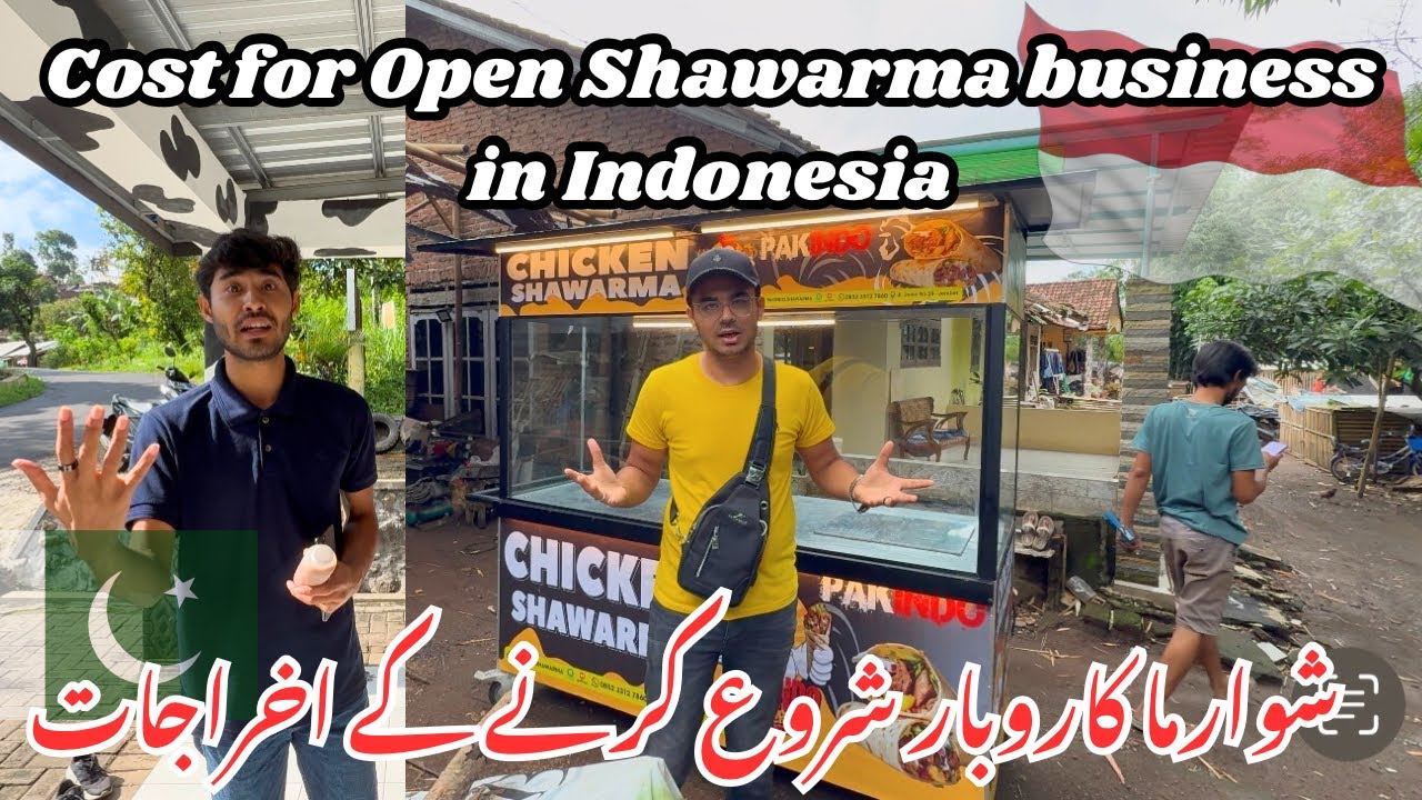 Cost for Open Small Food Business setup in Indonesia for Pakistani and Indian| Low Investment