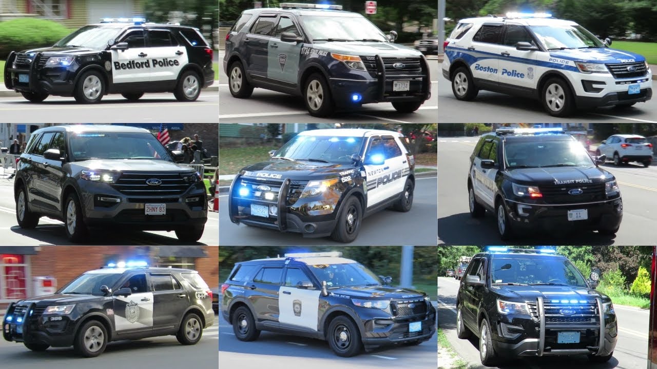 Police Cars Responding Compilation - Best of 2022