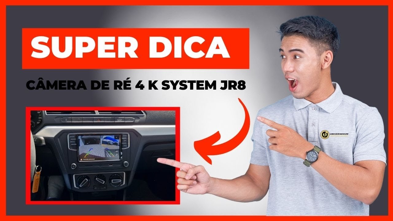 Câmera de ré 4 K System