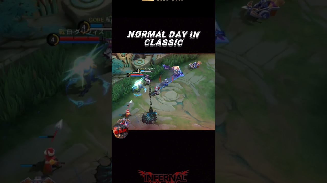 Normal Day in Classic mode #mlbb #mlbbnorthamerica #mlbbshorts #mobilelegends #classic