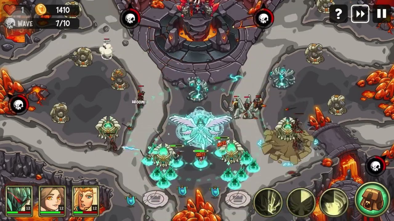 How to easily 3 star map 40 hell the hardest map empire warriors td.