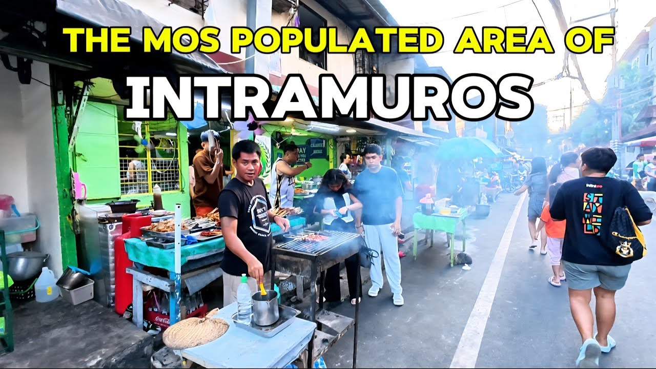 WALKING INTRAMUROS MOST POPULATED AREA | MANILA TOUR 2026 + 4K UHD ASMR