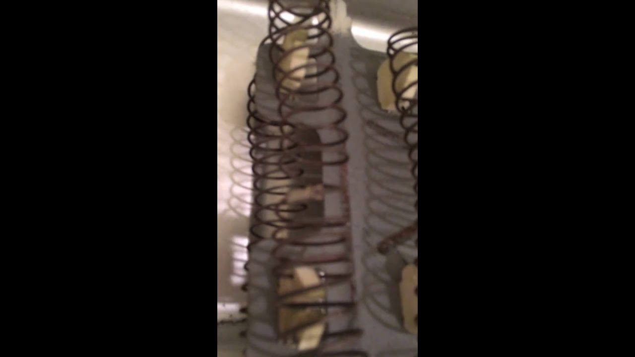 Quick and simple dryer heat element repair.