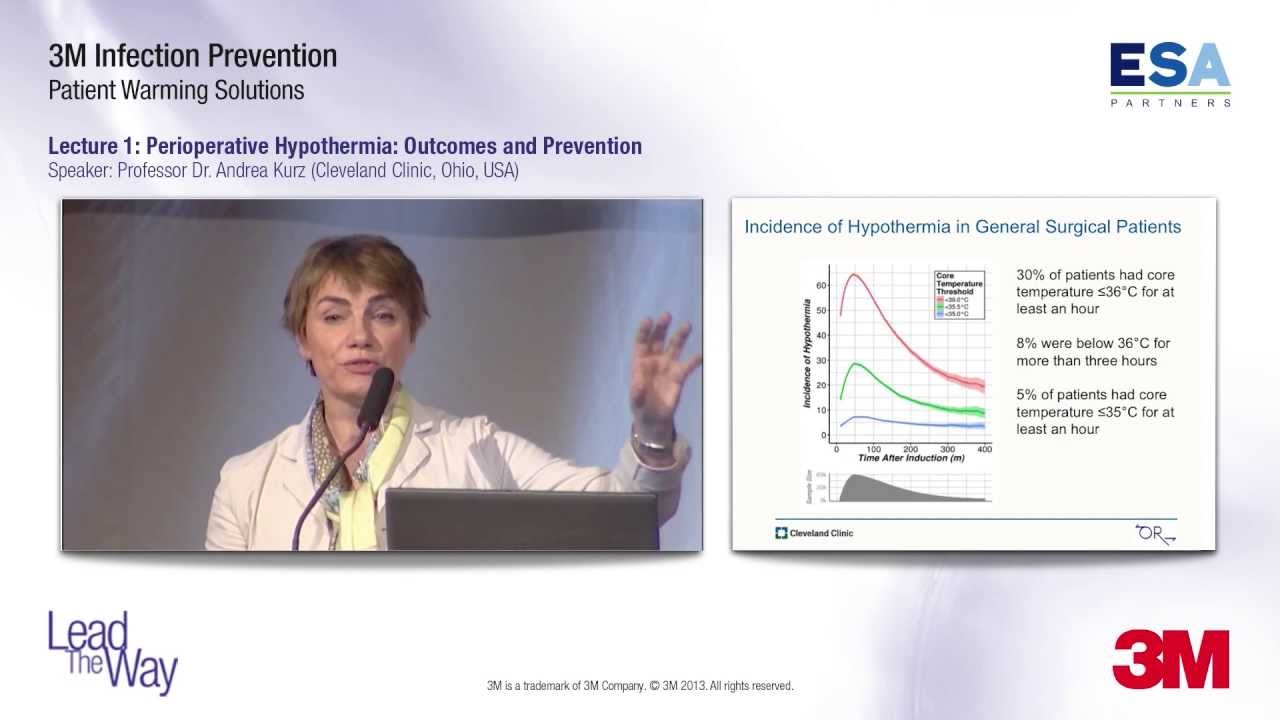 Lecture 1: Perioperative Hypothermia: Outcomes and Prevention.