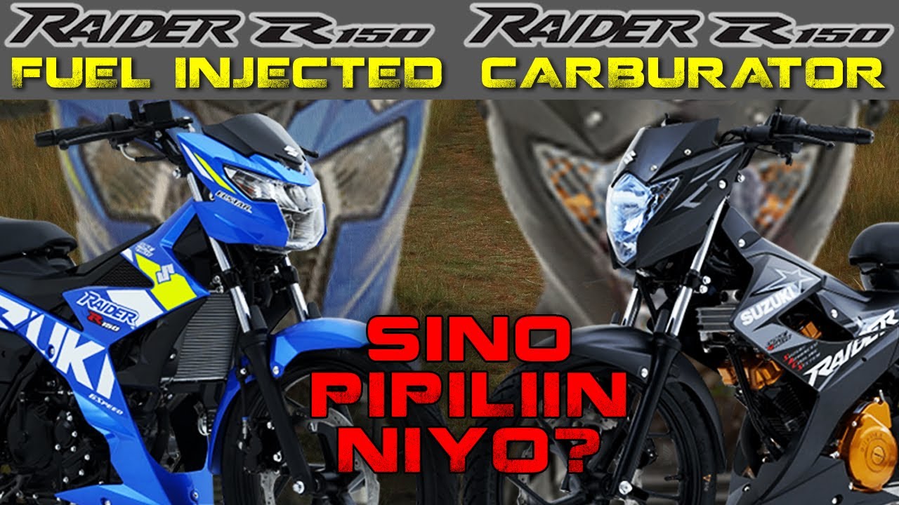 SUZUKI RAIDER 150 FI AND RAIDER 150 CARB | PH