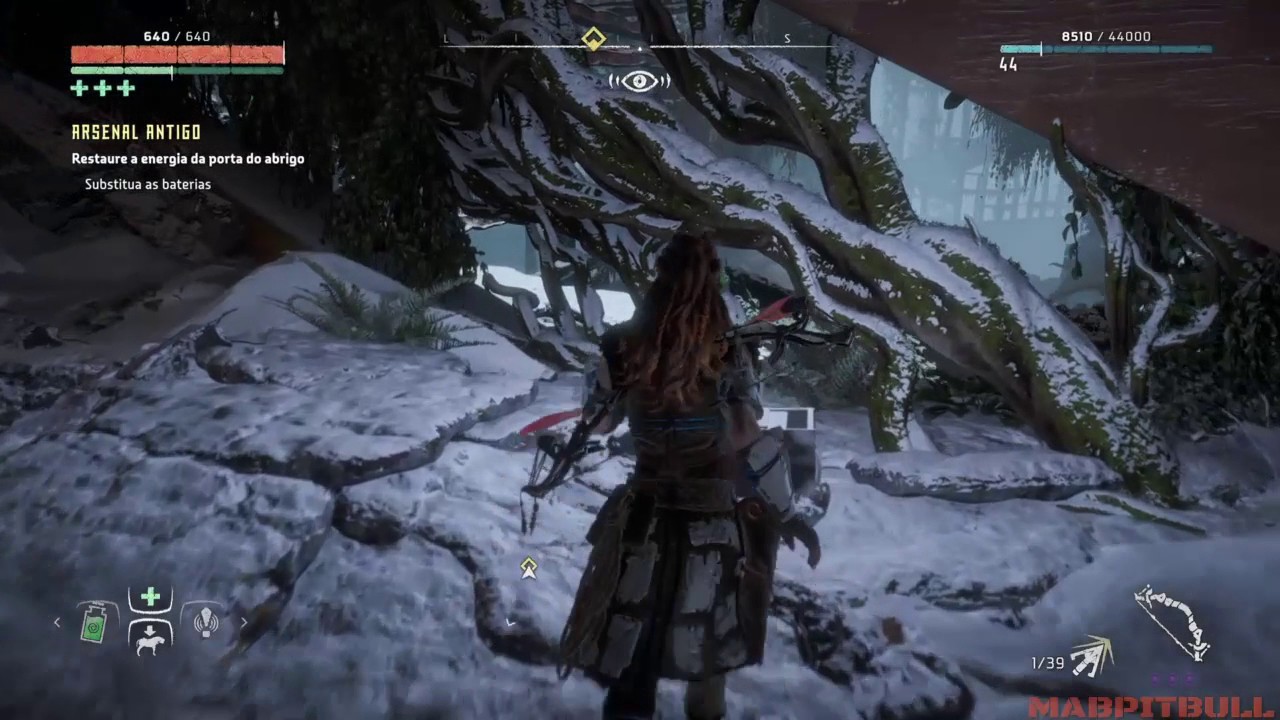 Horizon zero dawn como pegar bateria apos a quest fim do criador