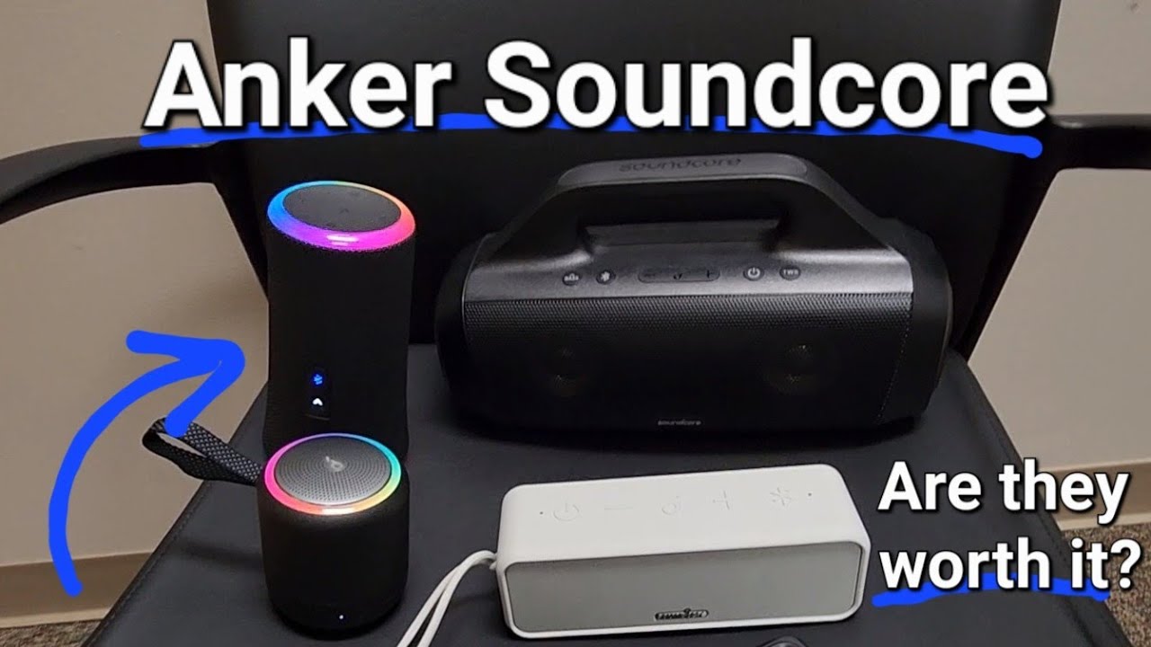 Review of Anker Soundcore Mini 3 Pro,  Flare 2 and Soundcore 3