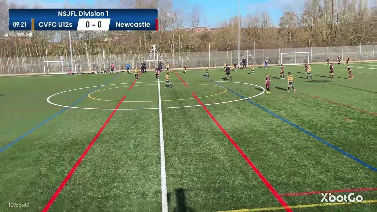 CVFC U12’s v Newcastle U12’s