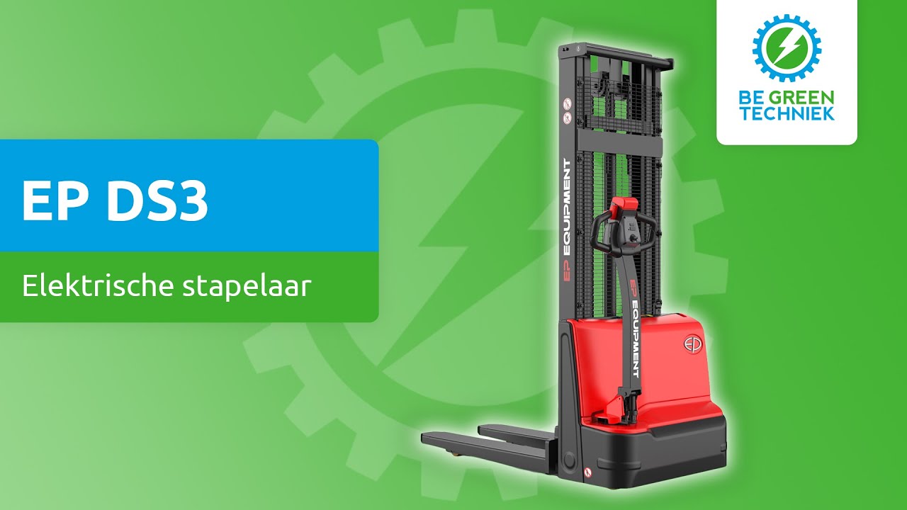 EP DS3 - Elektrische stapelaar | Be Green Techniek