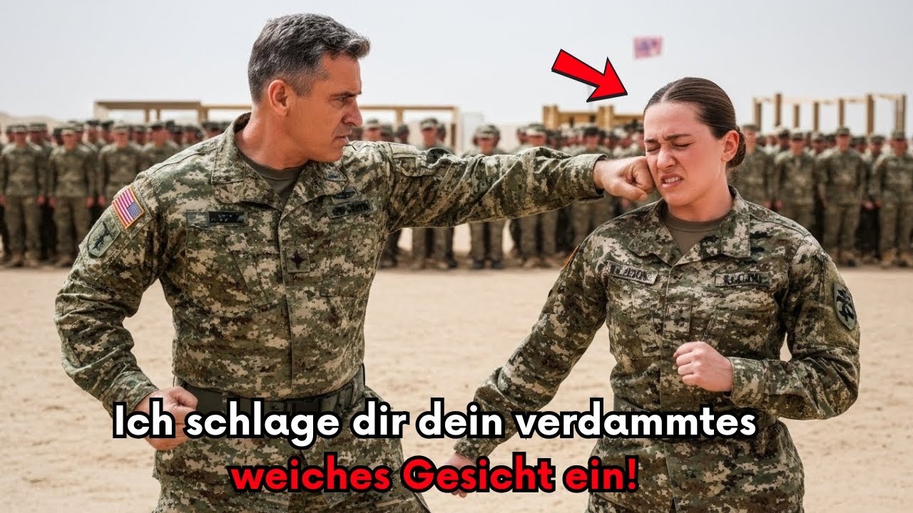 Der General schlug sie vor 500 Soldaten – Sekunden später lag er bewusstlos am Boden