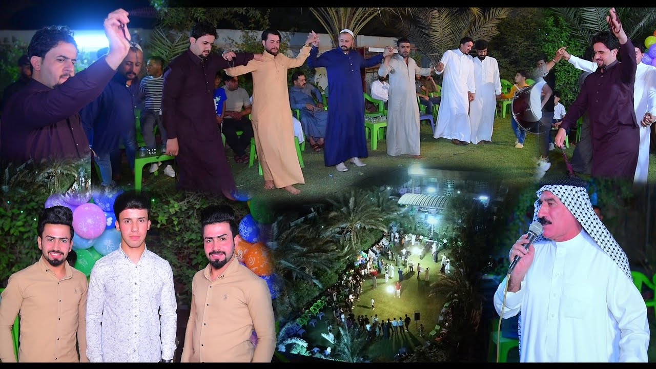 الفنان سعد السبعاوي واحلى فرقة جوبي الرواجح في حنة الورد حسن ابن حجي جواد العكيلي يستاهلون بيت الحجي