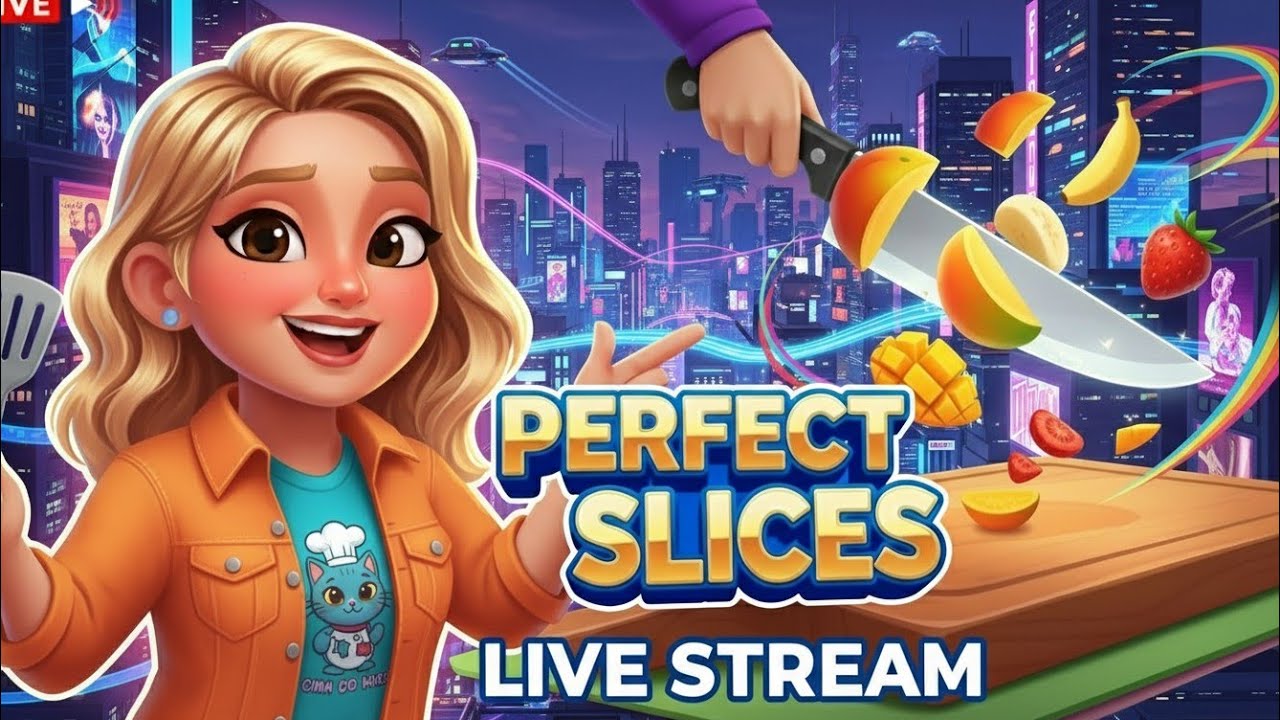 Live 🔴 perfect slices 🔪🍅 (Part-132) #shorts #live #perfectslice #trending #asmr #cuttinggame