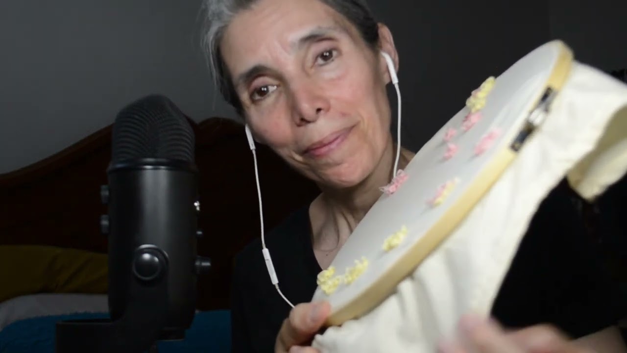 ASMR BORDADO CON MURMULLOS PARA RELAJARTE