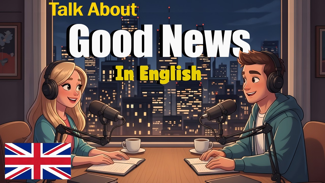 How To talk About Good News in English | Easy Speaking & Conversation Practice
