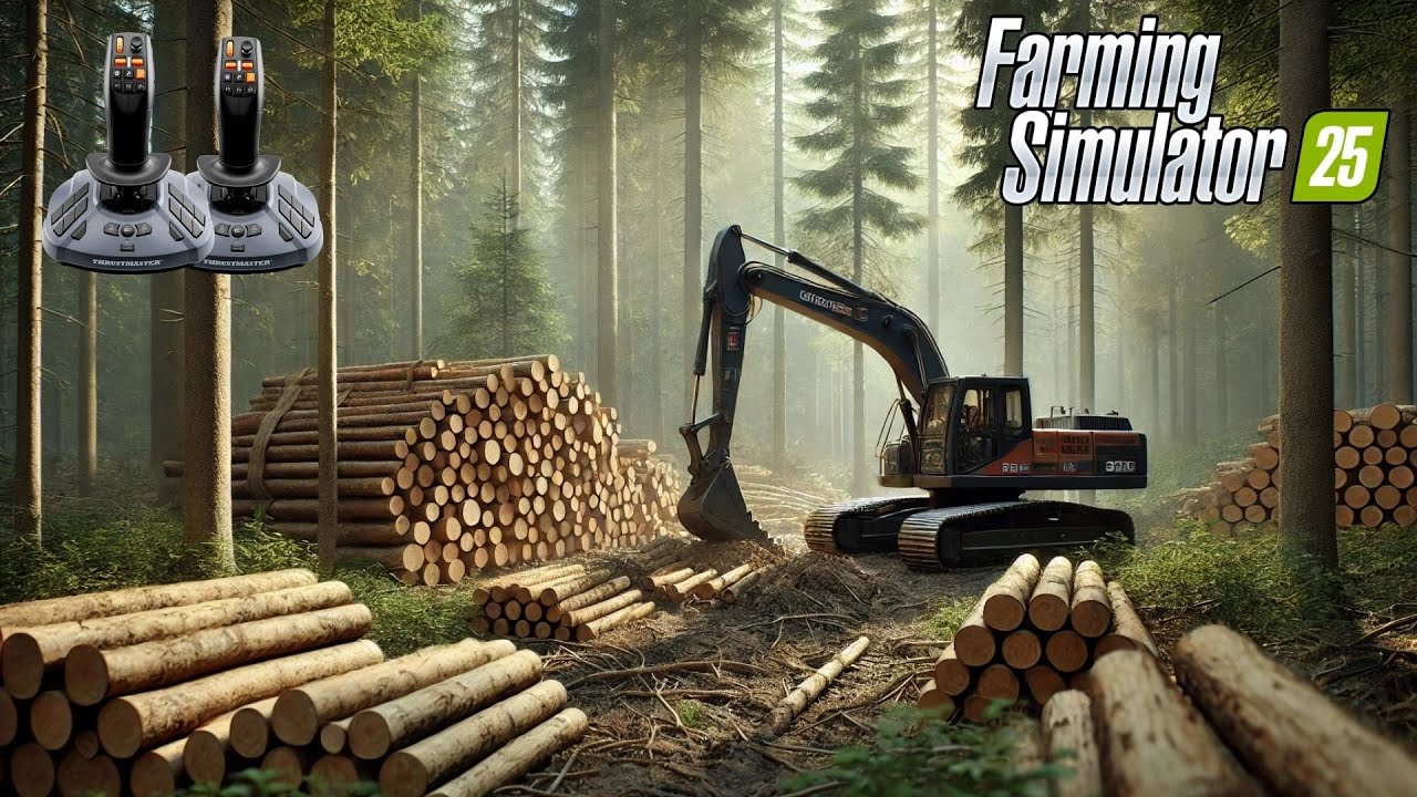 FS25 Forestry: New Frontier Epic Logging Adventures SUPERCUT Episodes 1-5 | Farming Simulator 25