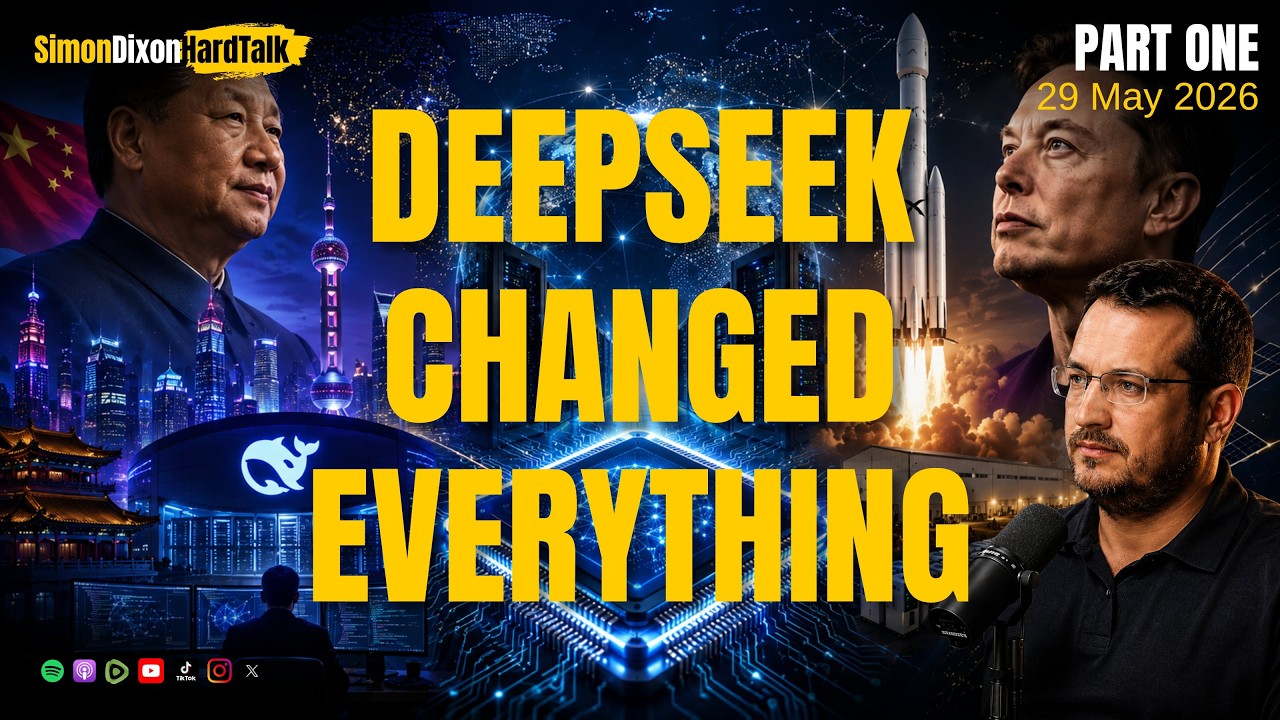 Пузырь искусственного интеллекта, DeepSeek и новый глобальный порядок | Саймон Диксон в прямом эф...