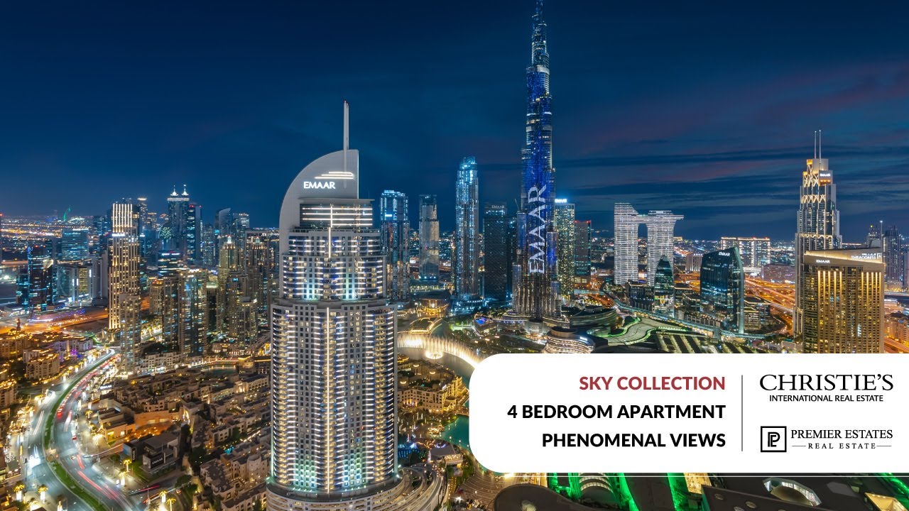 Luxury 4 Bedroom in The Address Fountain View | Downtown Dubai