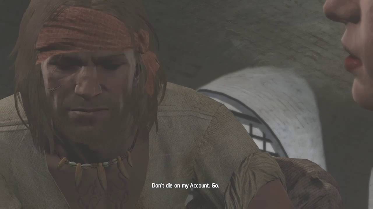 Assassin's Creed IV Black Flag: Mary Read Death Scene