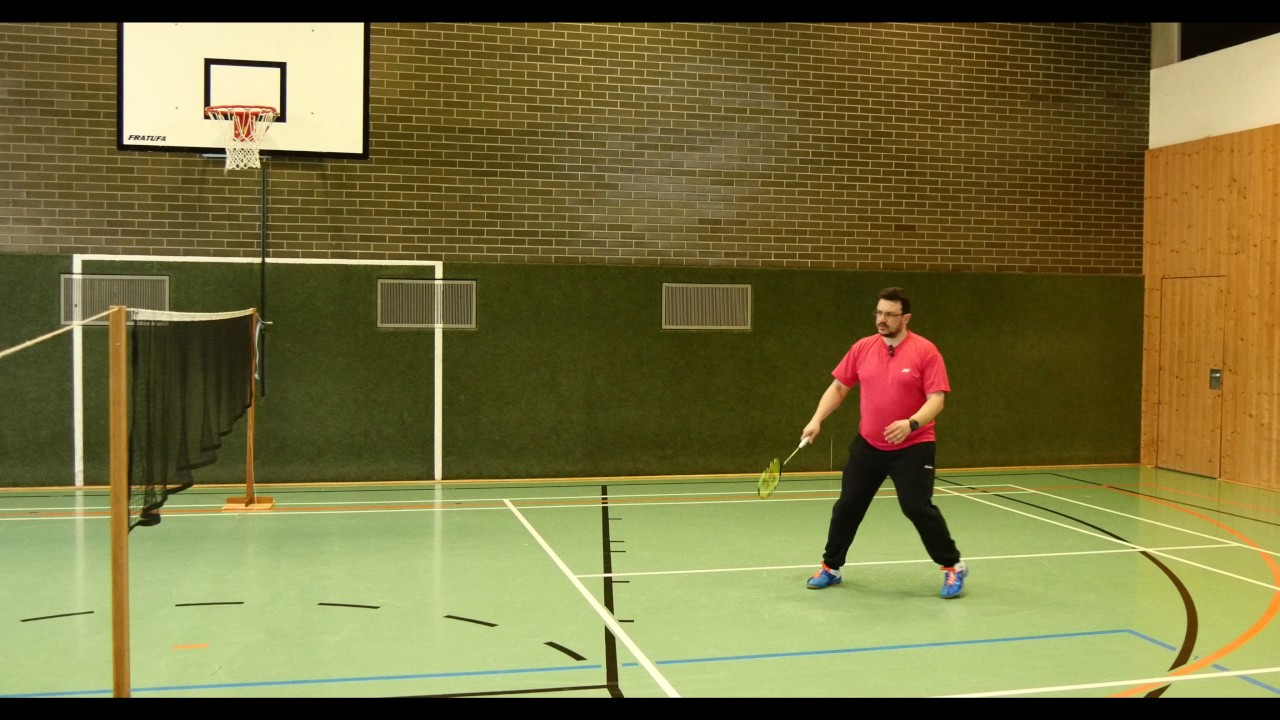 How to teach badminton strokes