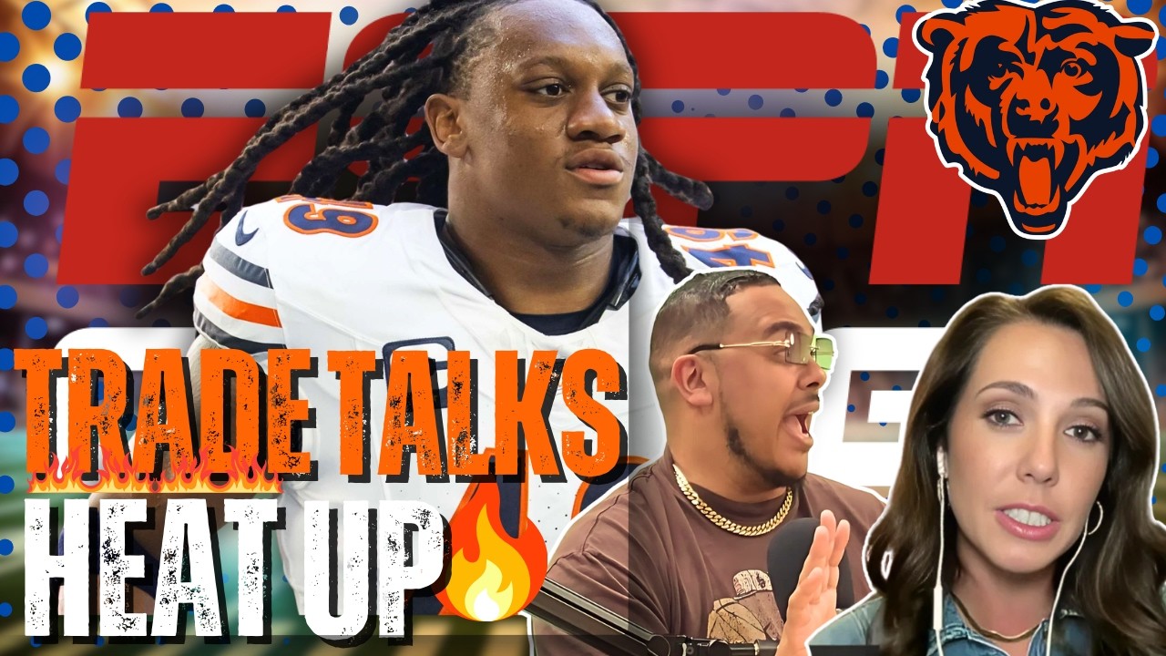 Tremaine Edmunds Seeks Trade — Bears Trade Talks Heat Up | w/ Courtney Cronin