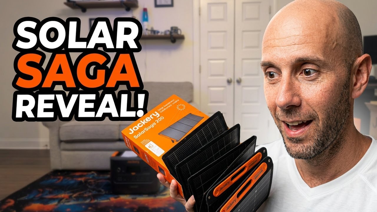 Jackery SolarSaga 200 | Unboxing & First Look