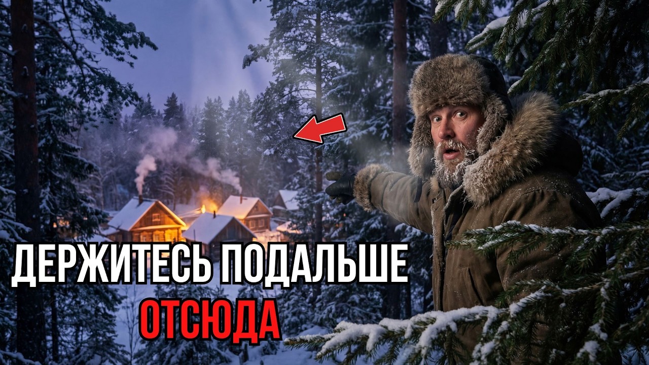 Егерь нашел ДЕРЕВНЮ в глухой тайге. Там горит свет, но ЛЮДЕЙ НЕТ! Что происходит?