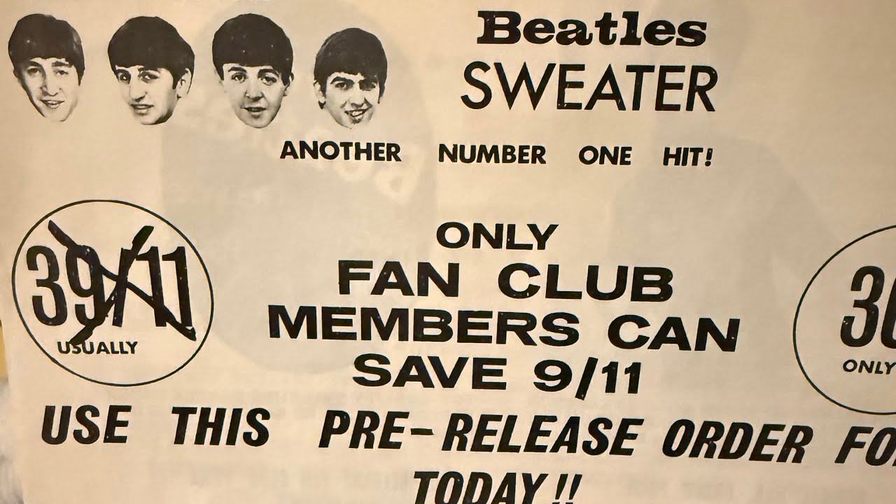 Beatles memorabilia I forgot I had. 