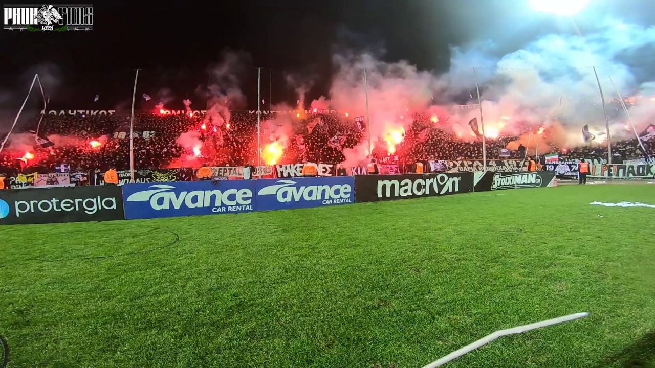 Π.Α.Ο.Κ. - αεχ 12/1/2020 - PAOK FANS
