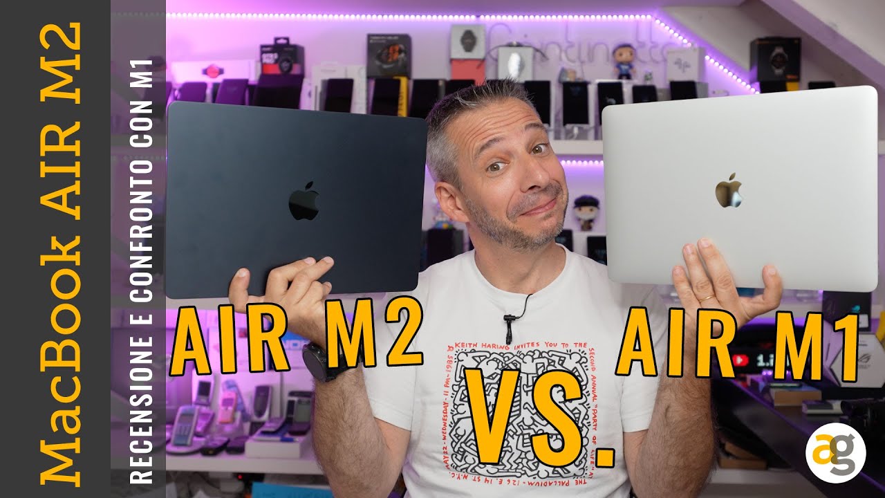 MACBOOK AIR M2 RECENSIONE e CONFRONTO con M1