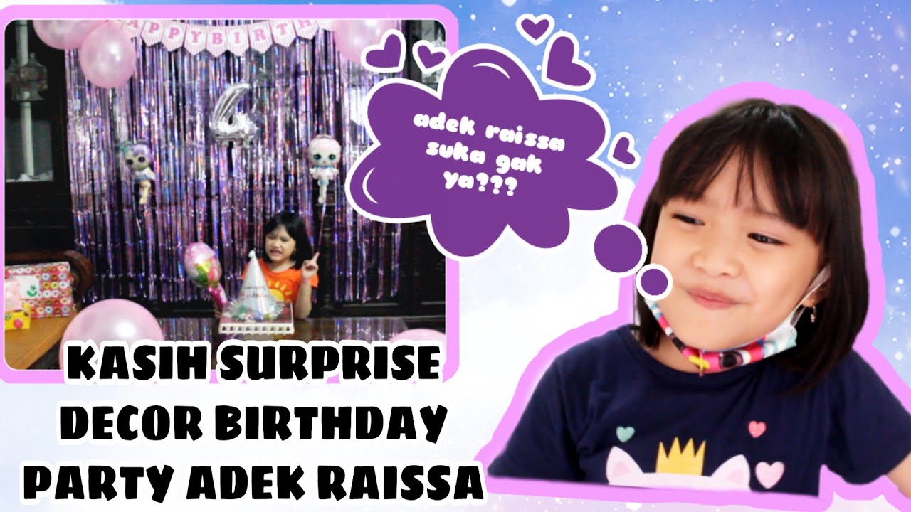 BELANJA PERSIAPAN ULTAH ADIK RAISSA DI INAYAH SOUVENIR|KAKA NIA DECOR SENDIRI & BUNGKUS KADO SENDIRI