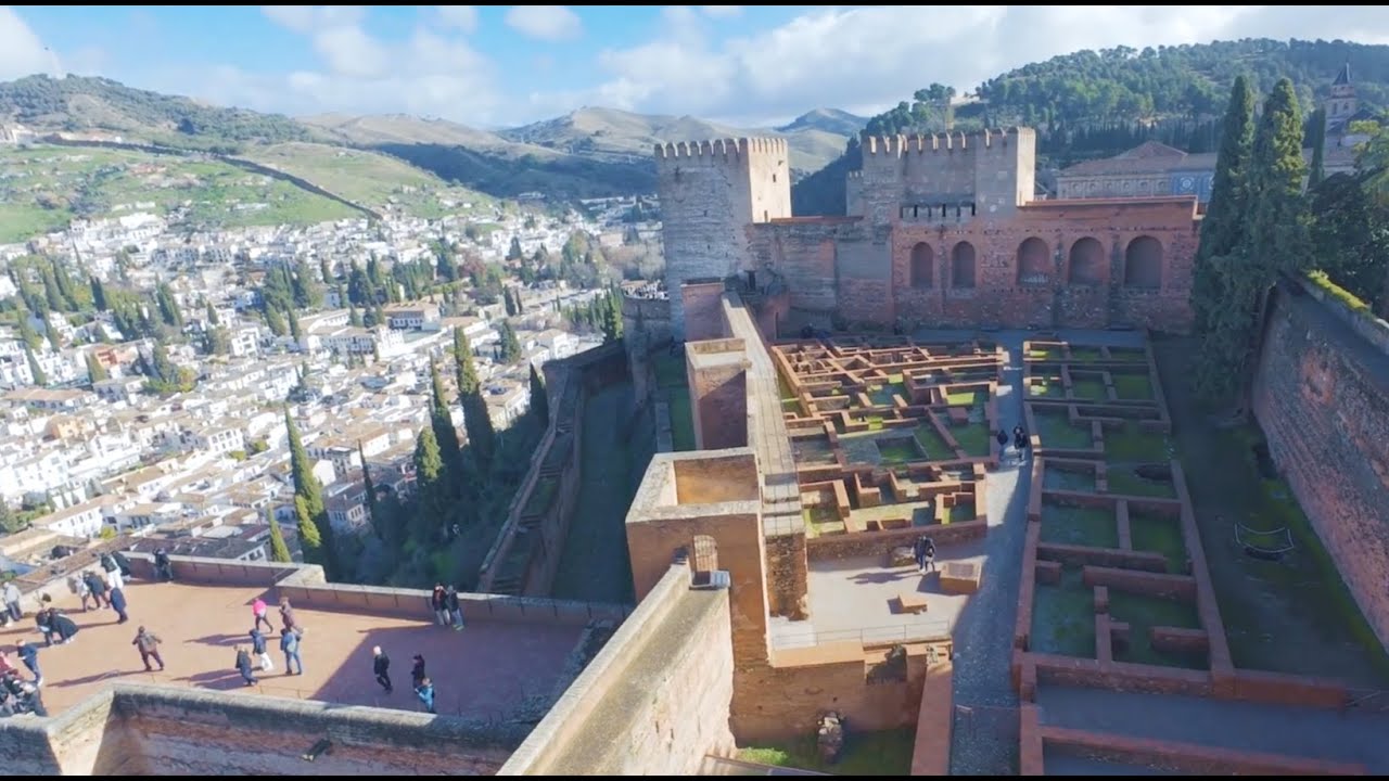 2026 Granada city walk Alhambra Nasrid Palace of Charles V Generalife Gardens Torre de la Cautiva