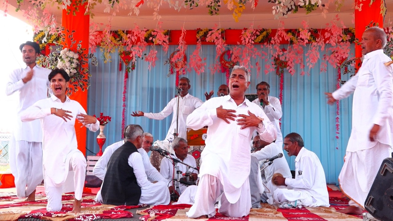 विशाल हरि कीर्तन दंगल जीवली तहसील वजीरपुर गंगापुर | हरि कीर्तन दंगल पार्टी नाहरखोहर्रा सिकराय