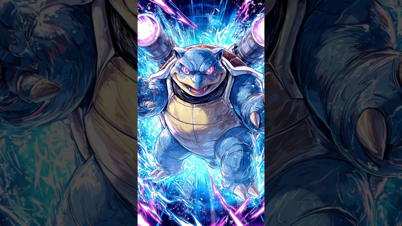 Blastoise Explained by Professor — The Ultimate Water Artillery. 
