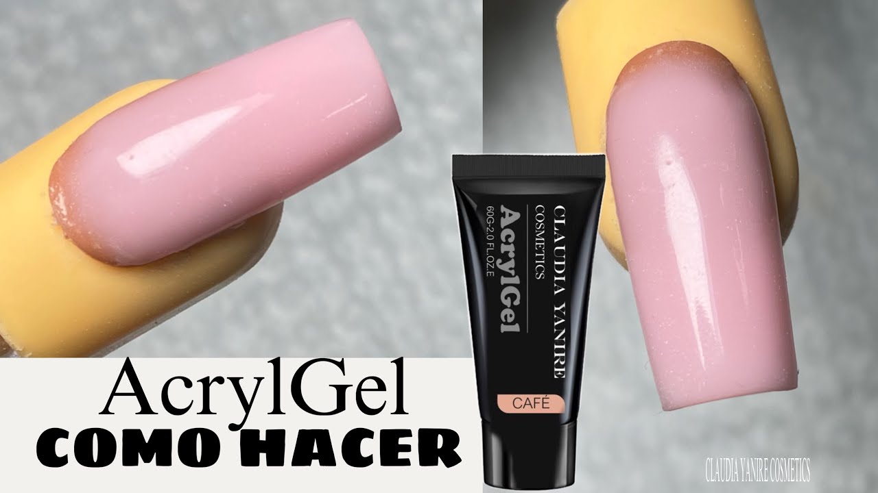 Cómo hacer Uñas de ACRYLGEL para principiantes 