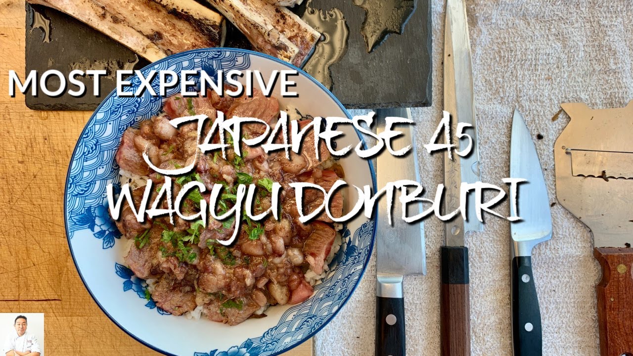 $128/Pound Japanese A5 Wagyu Donburi With Bone Marrow