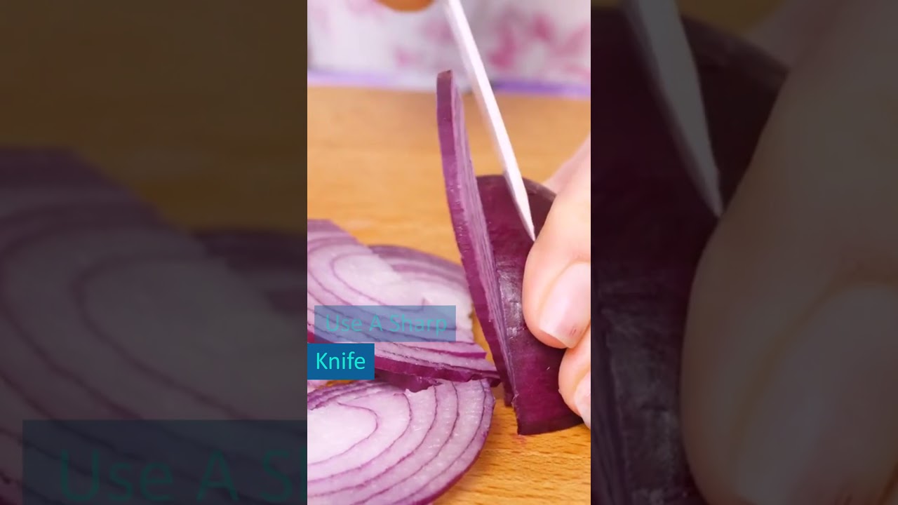 How To Chop And Onion Without Tearing Up