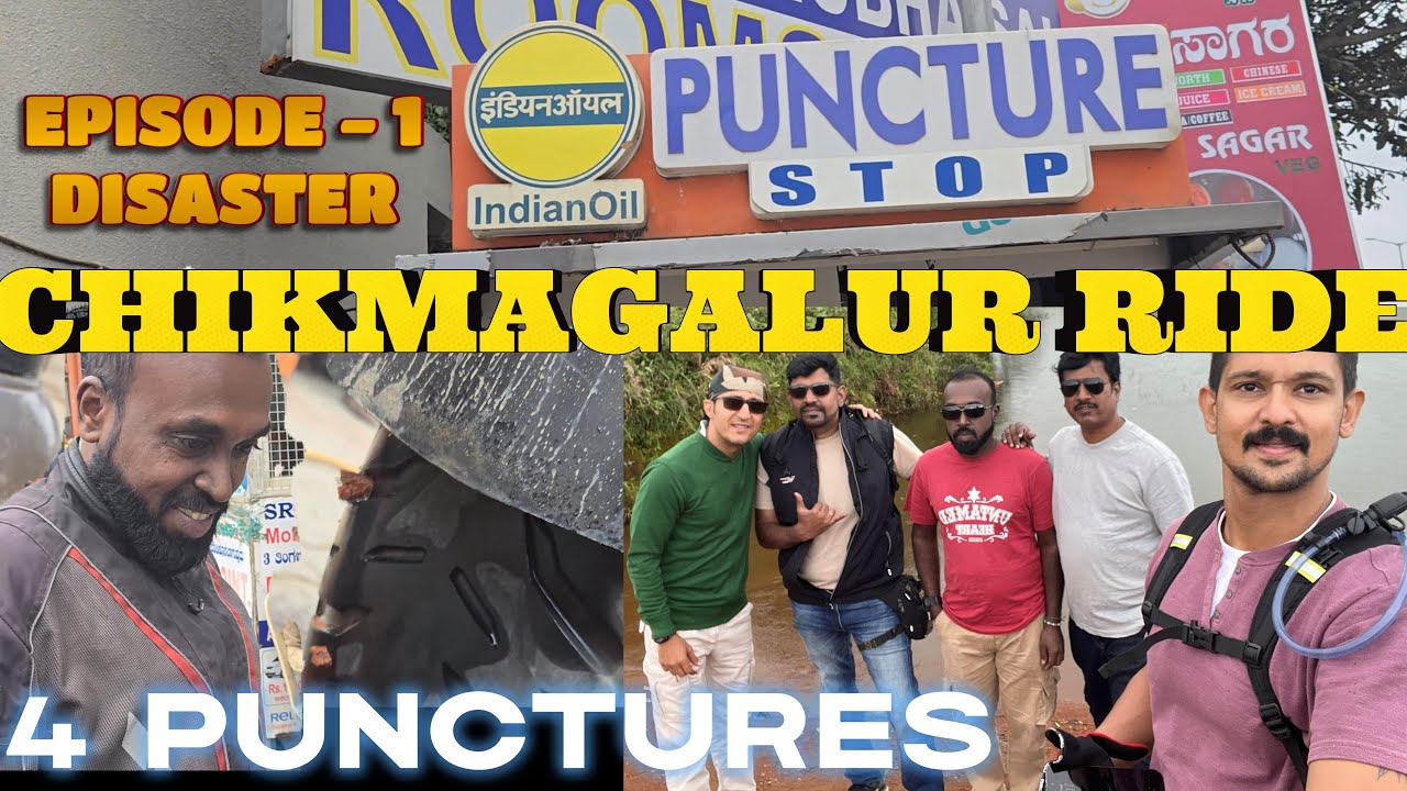 5 Bikers 5 Motorcycles 1 Destination Chikmagalur Ride Begins with Actor Nakkhul Day 1 from chennai