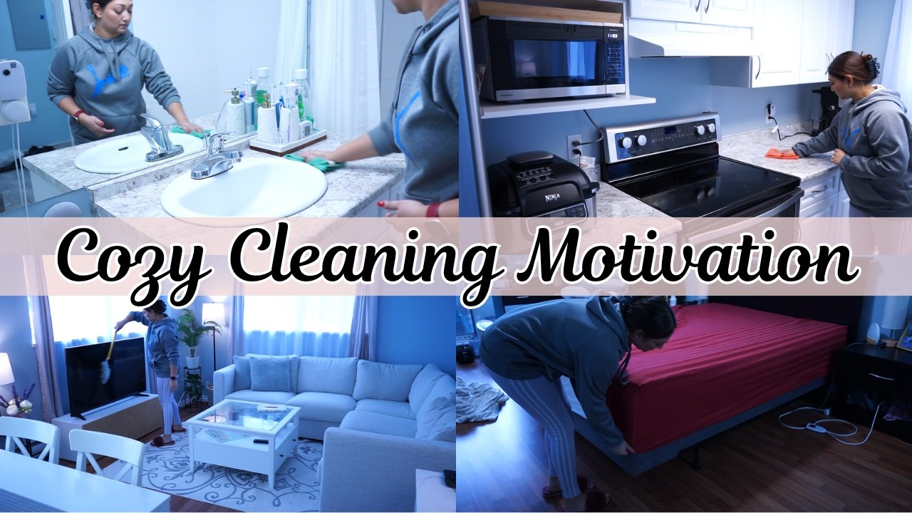 Realistic Weekly Cleaning Routine | Gentle Motivation + Calm Vibes