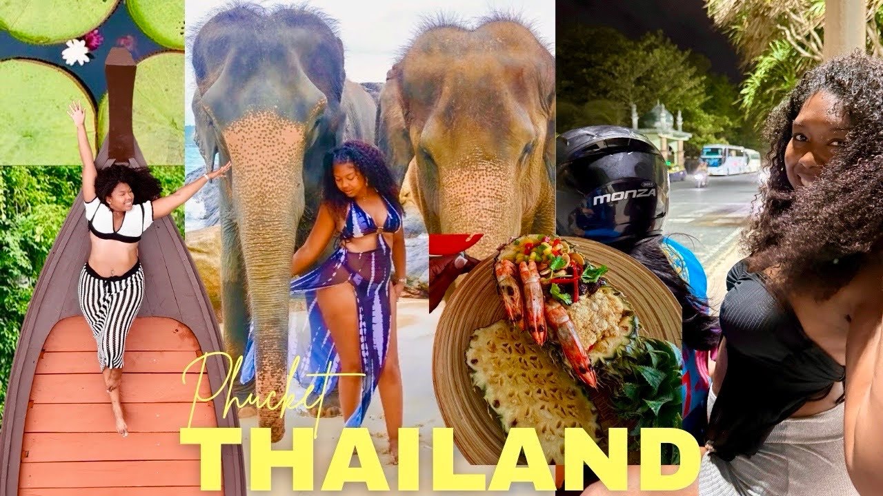 THAILAND TRAVEL VLOG|luxury villa+ elephants+ yona beach club+phi phi island + Water Lilly + more!!